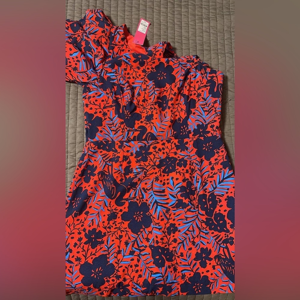 NWT Lilly Pullitzer Bralyn one-shoulder romper. Size 14.